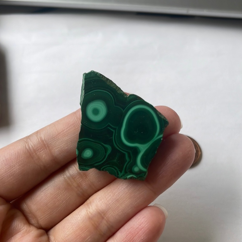 Malachite crystal